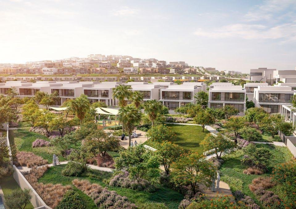 Luxurious 8‑bedroom waterfront mansion with private pool and direct sea views, part of Bashayer Villas development on Hudayriyat Island